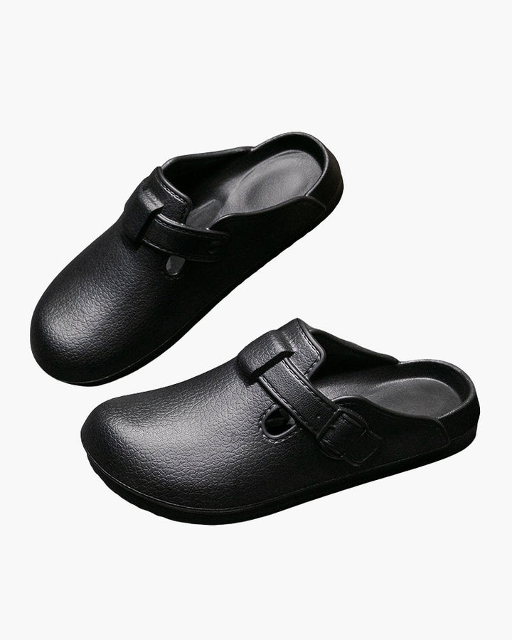 Classic Waterproof Buckle Clogs