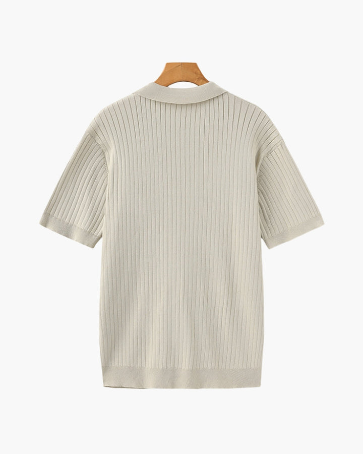 Premium Ribbed Polo