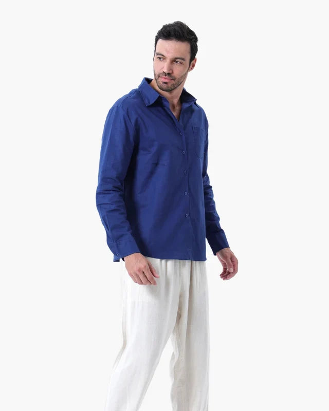 Old Money Linen Set (Long-Sleeve)